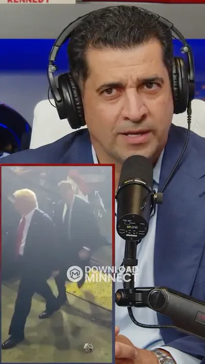 Cell Phone Thrown At Trump