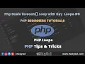 Php Basic Foreach Loop with Key PHP Beginners Tutorial PHP Free Scripts PHP Loops eWaySol