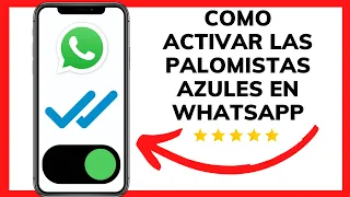 COMO ACTIVAR LAS PALOMITAS AZULES EN WHATSAPP