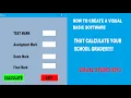 HOW TO CREATE A SOFTWARE THAT CALCULATES YOUR EXAM MARK USING VISUAL BASIC IN VISUAL STUDIO 2010
