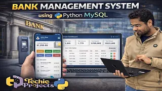 Bank Management System using Python and MySQL Python Project using Tkinter with MySQL Database