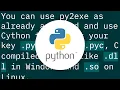 How can I make a Python script standalone executable to run without ANY dependency
