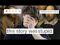 Going Insane at One Star reviews of Classic Books