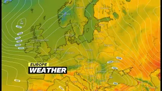 European Weather GFS Model in 850 hPa August 26 2026 Temperature in Europe