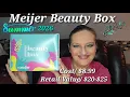 Meijer Summer Beauty Box is in Come and see it with me