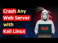 How to Crash Any Web Server using DoS Attacks in Kali Linux