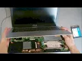 Asus X555L Laptop Replace or upgrade the hard disk SSD