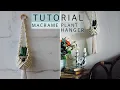 DIY Tutorial Macrame Plant Hanger by Macramessage