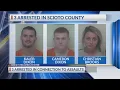 Beaten bloody man found along Ohio highway prompts three arrests