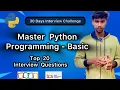 Python tutorial for beginners tamil Python full course Python problem solving interview question