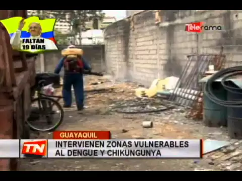Intervienen zonas vulnerables al dengue y chikungunya