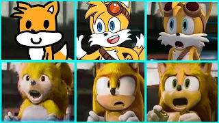 Sonic The Hedgehog Movie SUPER SONIC vs Tails Sonic Boom Uh Meow COMPILATION 5