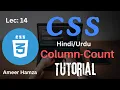 Learn CSS in Column-Count Tutorial