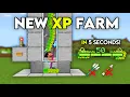 NEW BEST EVER XP FARM in 26 4 Minecraft Bedrock