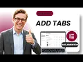 How to Add Tabs in Elementor Updated 2026