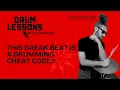 HOW TO PLAY DRUMS This Break Beat is a drumming CHEAT CODE LESSON 02 Q3-2025