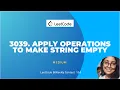 3039 Apply Operations to Make String Empty LeetCode BiWeekly Contest 124 C