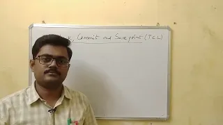 7 ROLLBACK SAVEPOINT AND COMMIT