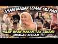ALIEF IRFAN KONDEM AYAM MASAK LEMAK KURANG LEMAK | AI TEAM BUAT HAL TIME MAKAN !!