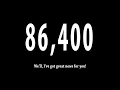 86 400 Seconds