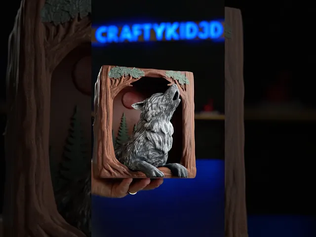 Howling Wolf Book Nook video thumbnail