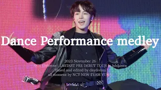  4k 231126 nct wish yushi focus medley nct universe lastart pre debut tour in ishikawa