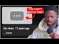 Weird Anomalies on 0-View YouTube