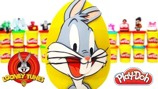 Huevo Sorpresa Gigante de Bugs Bunny en Español de Plastilina Play Doh