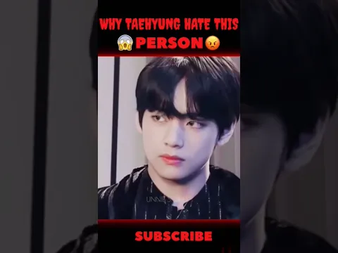 BTS V GOT ANGRY 😡taehyung hate this person 😤 #bts #btsarmy #taehyung #jungkook #btsv #shorts