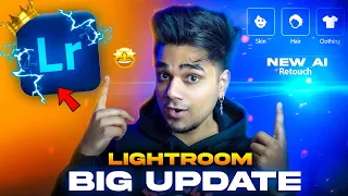 LIGHTROOM BIG UPDATE 😱 - Latest version | New Hidden Ai Tool Features