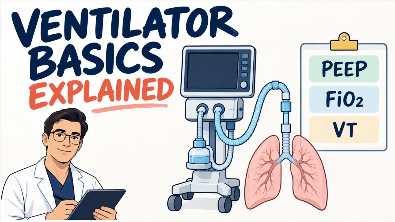 Mechanical Ventilation Basics - Terminology And Concepts | Clinical Medicine