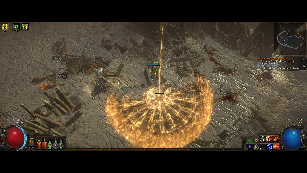 Blast Rain of Trarthus + Widowhail + Spinehail = WTF Blast Rain of Trarthus + Widowhail + Spinehail = WTF
