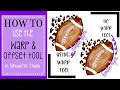 How to use the Warp Tool Offset Tool in Silhouette Studio