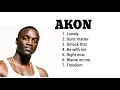 Download Lagu BEST OF AKON SONGS _ GREATEST EVER HITS _ American vibes (Top 7)