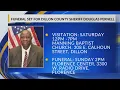 Funeral set Sunday in Florence for Dillon County Sheriff Douglas Humbunny Pernell