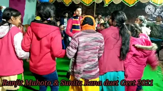 ranjit mahoto u0026 sunita rana non stop jhumar melody fast time ranjit singing odia jhumar song 2021