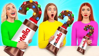 تحدي لوحة كبيرة أو متوسطة أو صغيرة مواقف طعام مضحكة Trend DO Challenge 