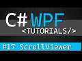C WPF Tutorial - ScrollViewer