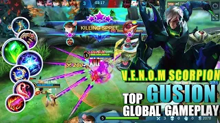 Download Top Global Gusion gameplay 2020| Perfect hand skill Legendary!! MP3