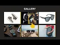 Responsive Animated gallery design with Pure CSS Flexbox Grid