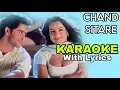 Download Lagu Chand Sitare song | Clean KARAOKE with Lyrics - Kaho Naa... Pyaar Hai