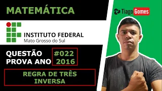 Matemática para o IFMS: Resolução de Provas e Questões Comentadas