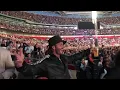 David Beckham and Cruz Beckham rock out at Stone Roses concert.