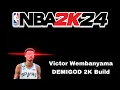 Victor Wembanyama Replica Build is insane on 2K24 Best Victor Build