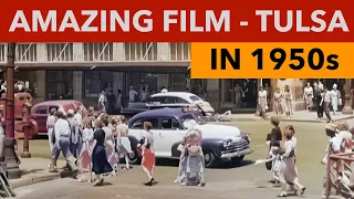 Family Life in 1950s - Documentary featuring Tulsa OK