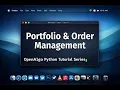 OpenAlgo - Python Tutorial Series