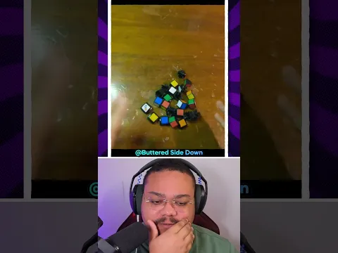 Cachorro de Cubo Mágico @ButteredSideDown