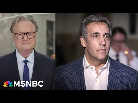 Download MP3 Cohen's 'demeanor has been flawless': Lawrence O'Donnell on what it was like inside the courtroom