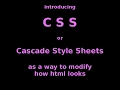 CSS introduction