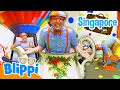 Blippi s Silly Photo Adventure Blippi Travels Educational s for Kids